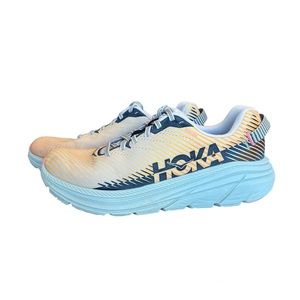 Hoka One One Rincon 2 Running Sneakers Lunar Rock Black Iris Size 9.5